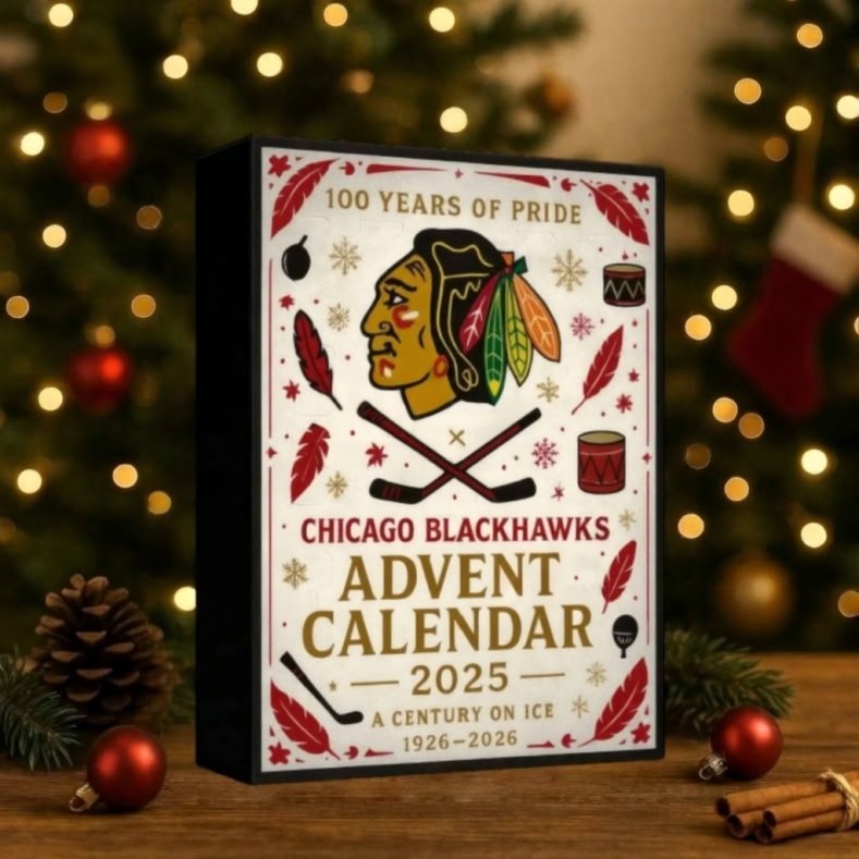 Chicago Blackhawks 100th Anniversary Advent Calendar