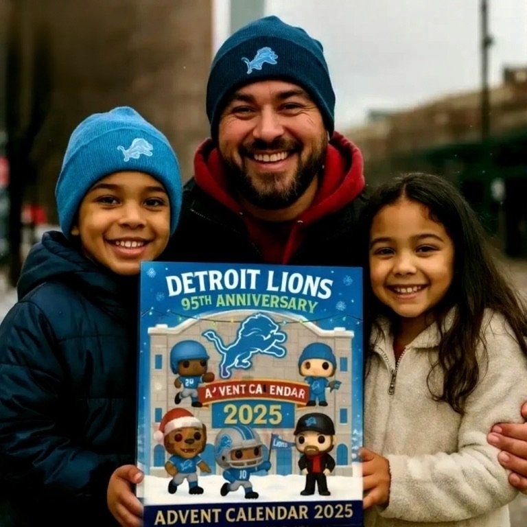Christmas Advent Calendar, 2025 Lions Football 95th Anniversary Advent Calendar