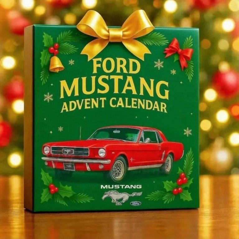 Ford Mustang Advent Calendar 2025