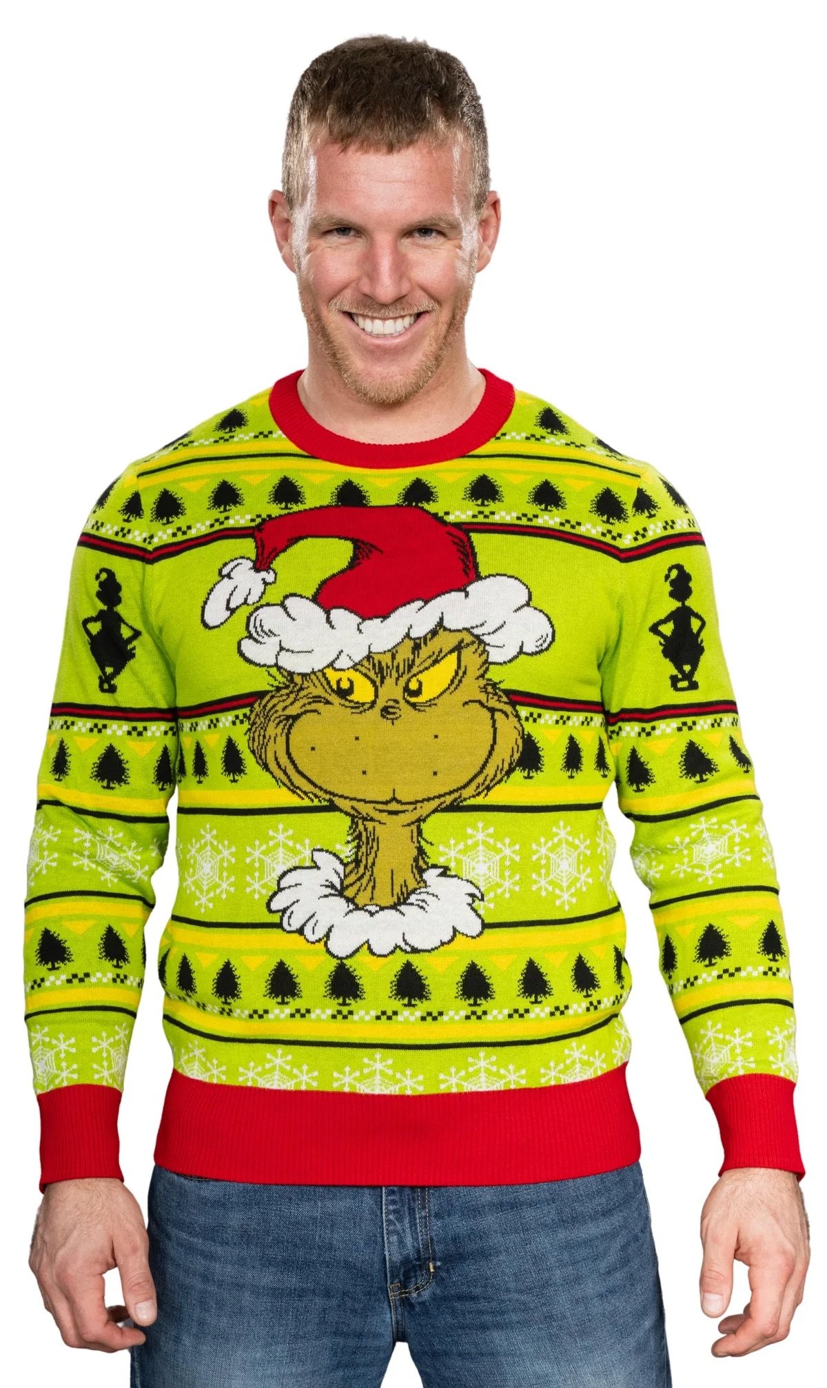 Ugly Christmas Sweater Grinch
