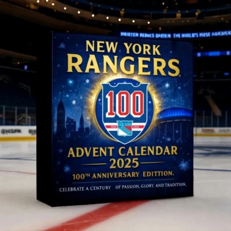 2025 Advent Calendar New York Rangers 100th Anniversary
