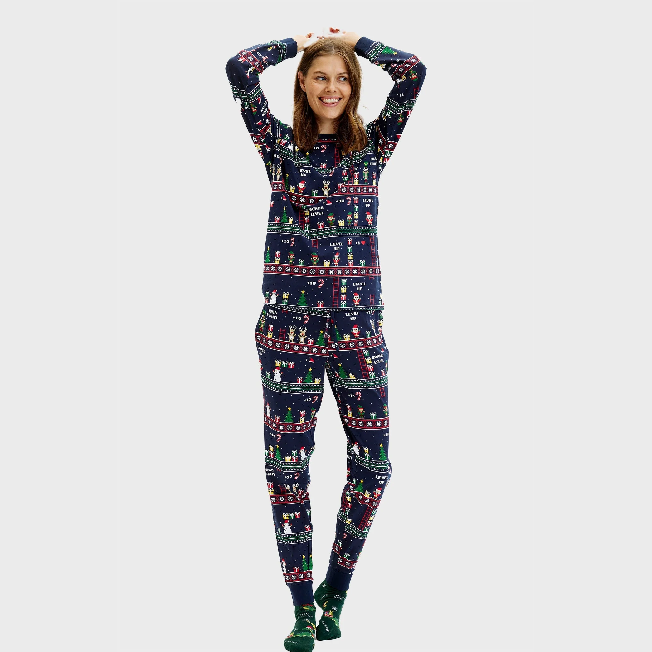 vintage-gamer-christmas-pyjamas-women2