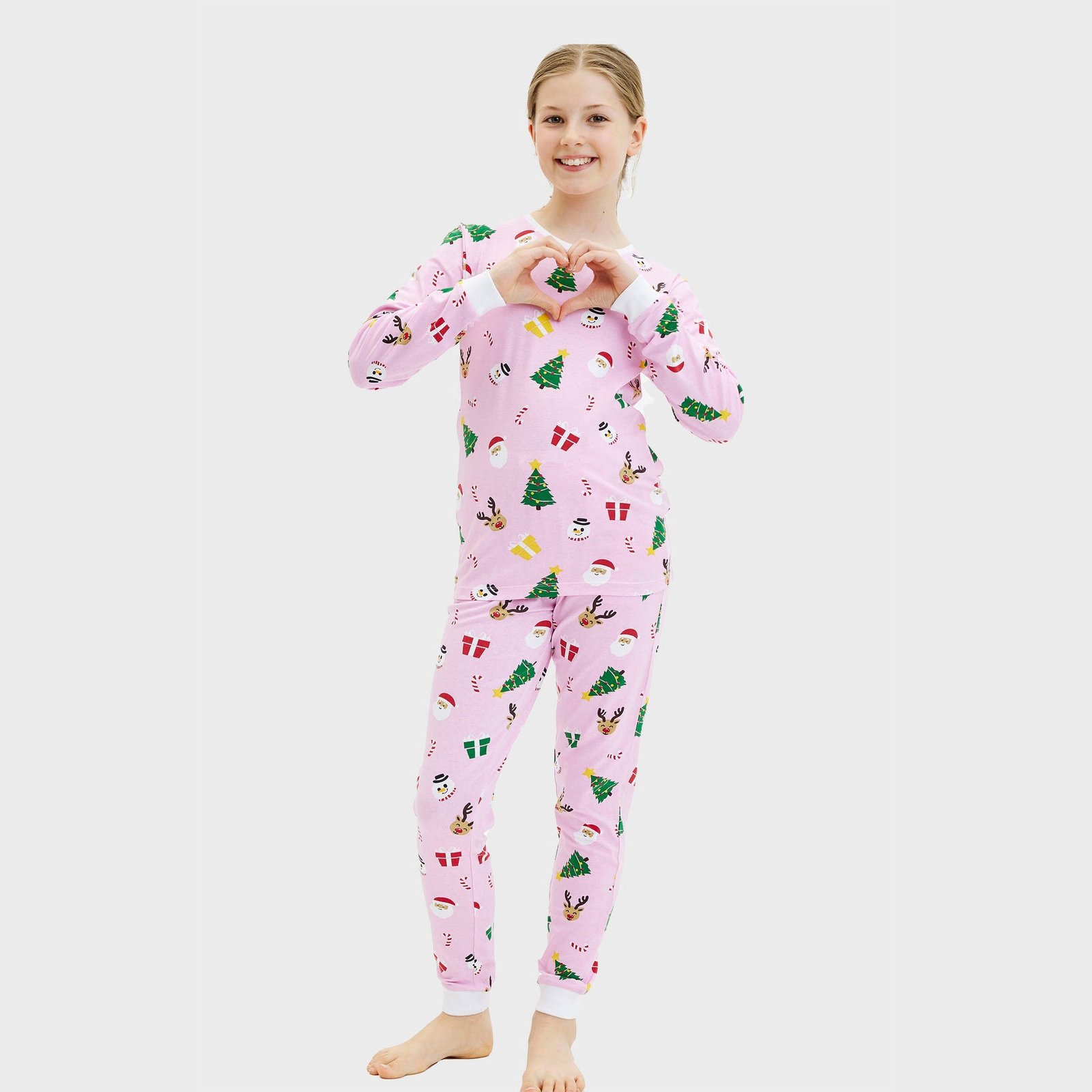 The Pinkish Christmas Pajama for Child