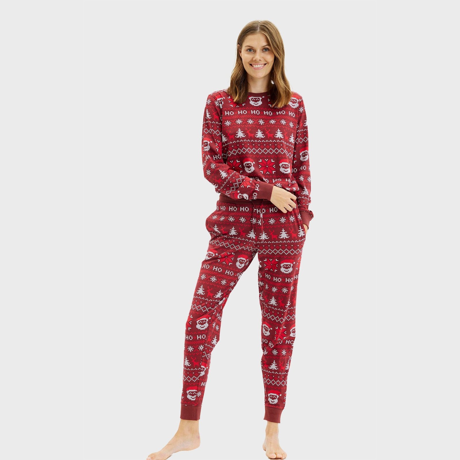 Ho Ho Ho Christmas Pyjamas for Women
