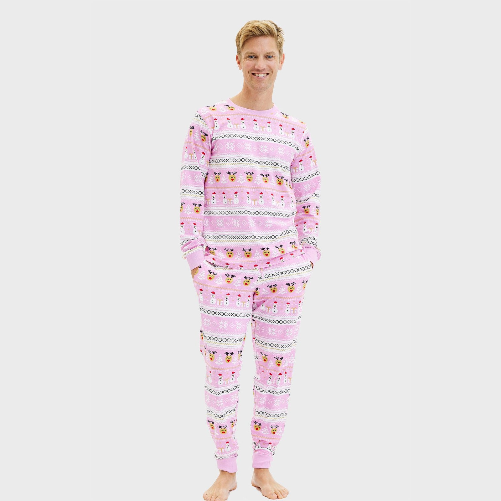 The reinstyle pyjamas pink for Men