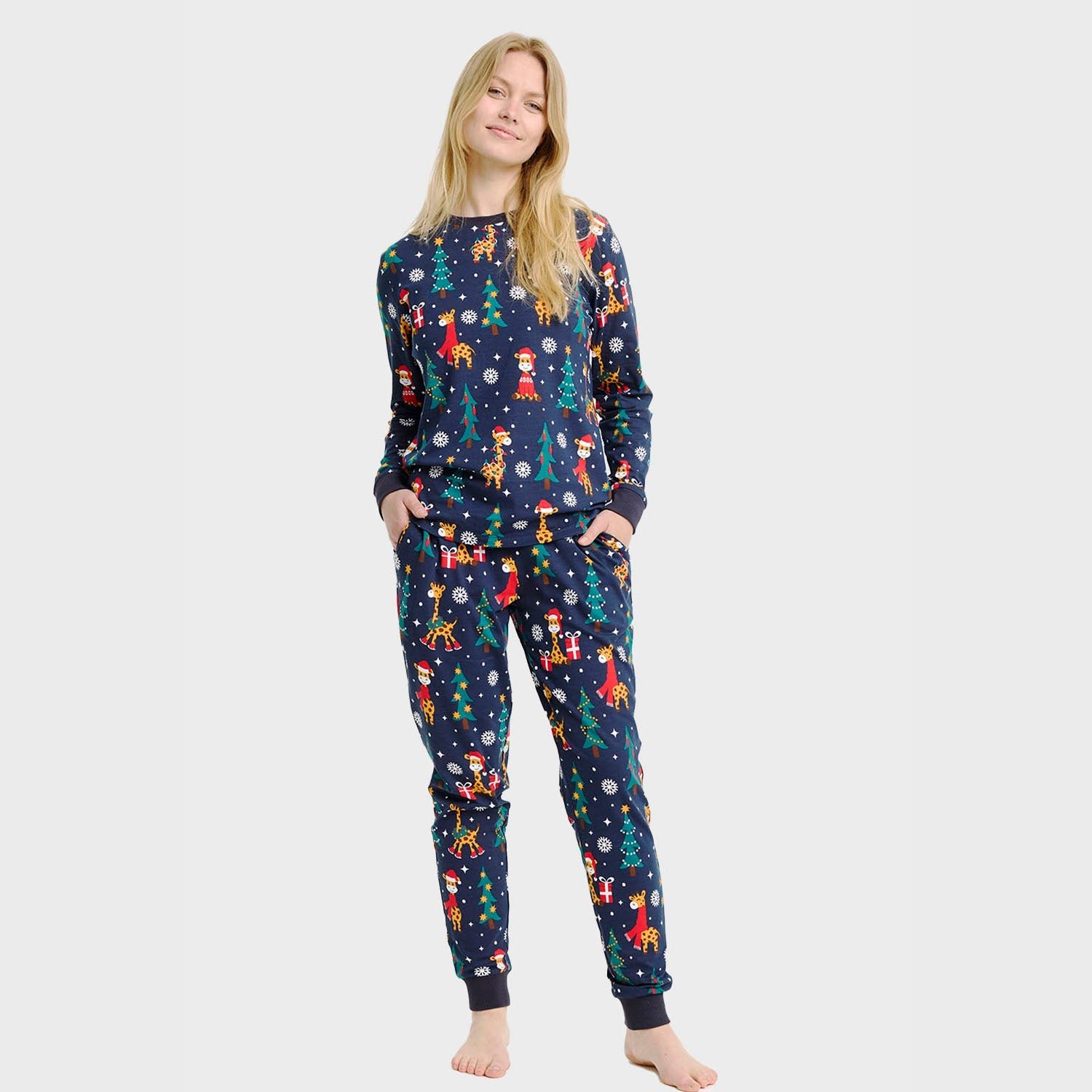 The Giraffe Christmas Pajama for Women