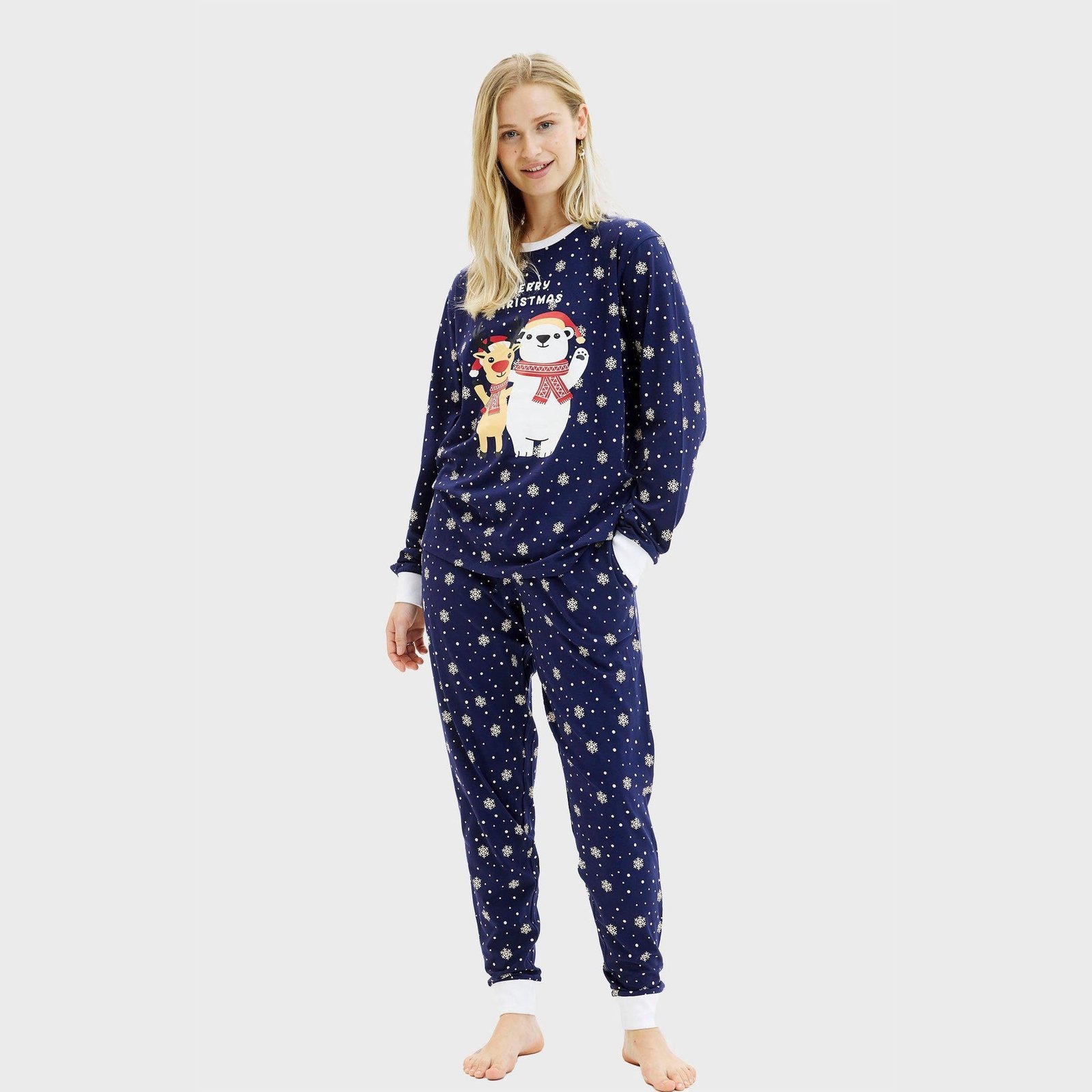 Phemestore Best Friends Christmas Pyjamas for Women