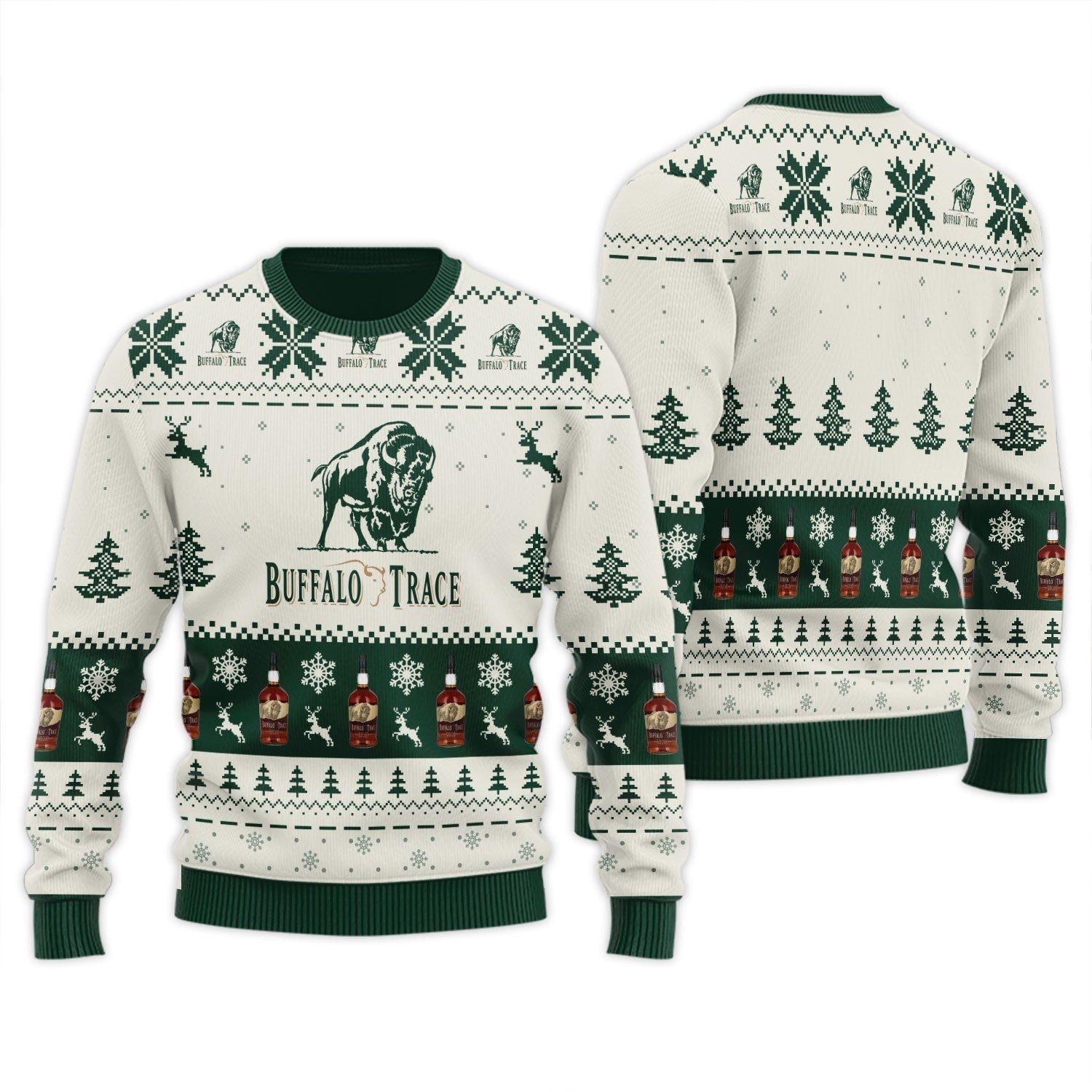 Busch Light Snowy Sips Ugly Sweater