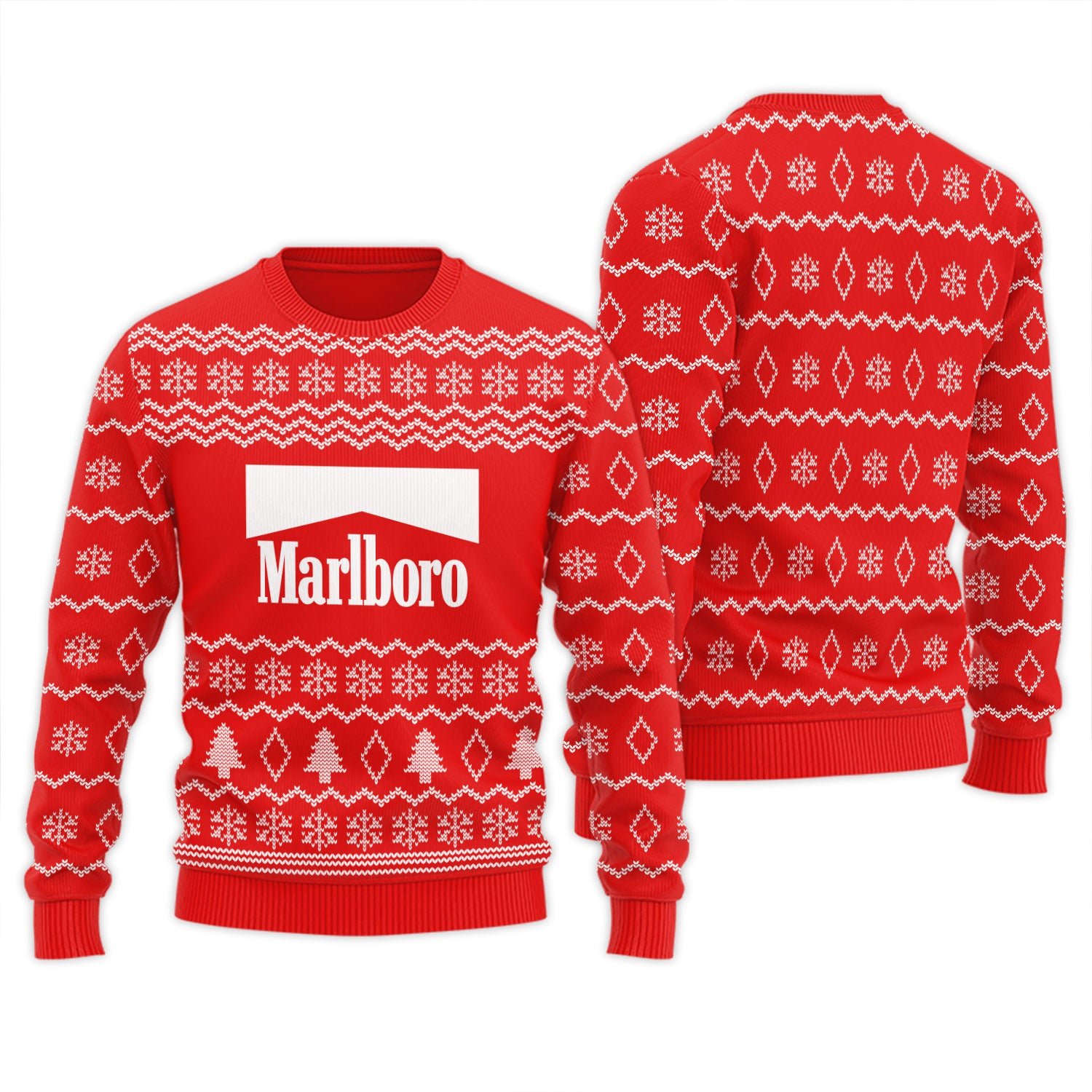 Marlboro Winter Festive Ugly Sweater
