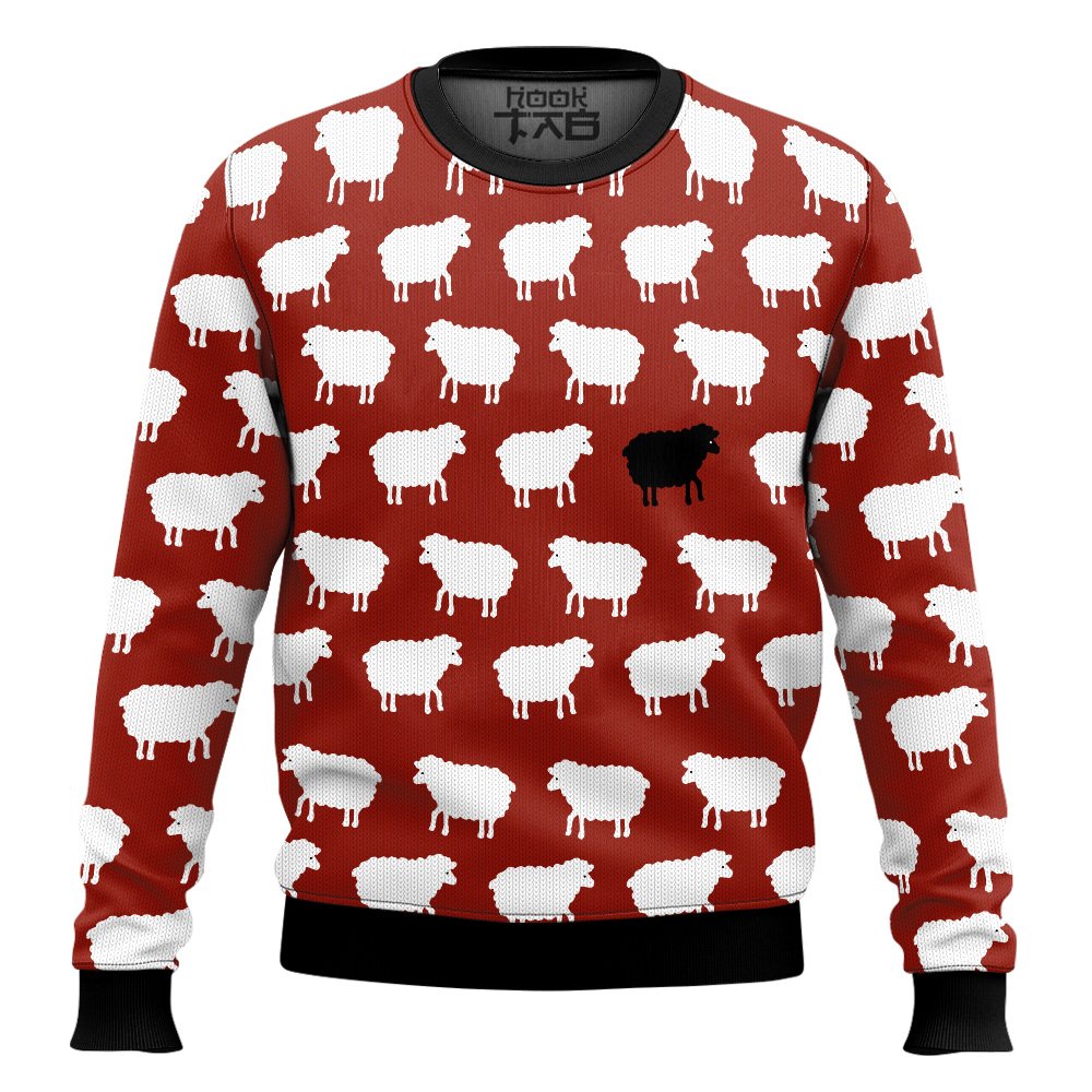 Black Sheep Ugly Christmas Sweater
