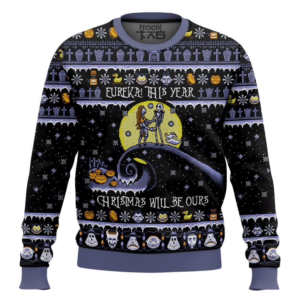 Phemestore Nightmare Before Christmas Ugly Christmas Sweater