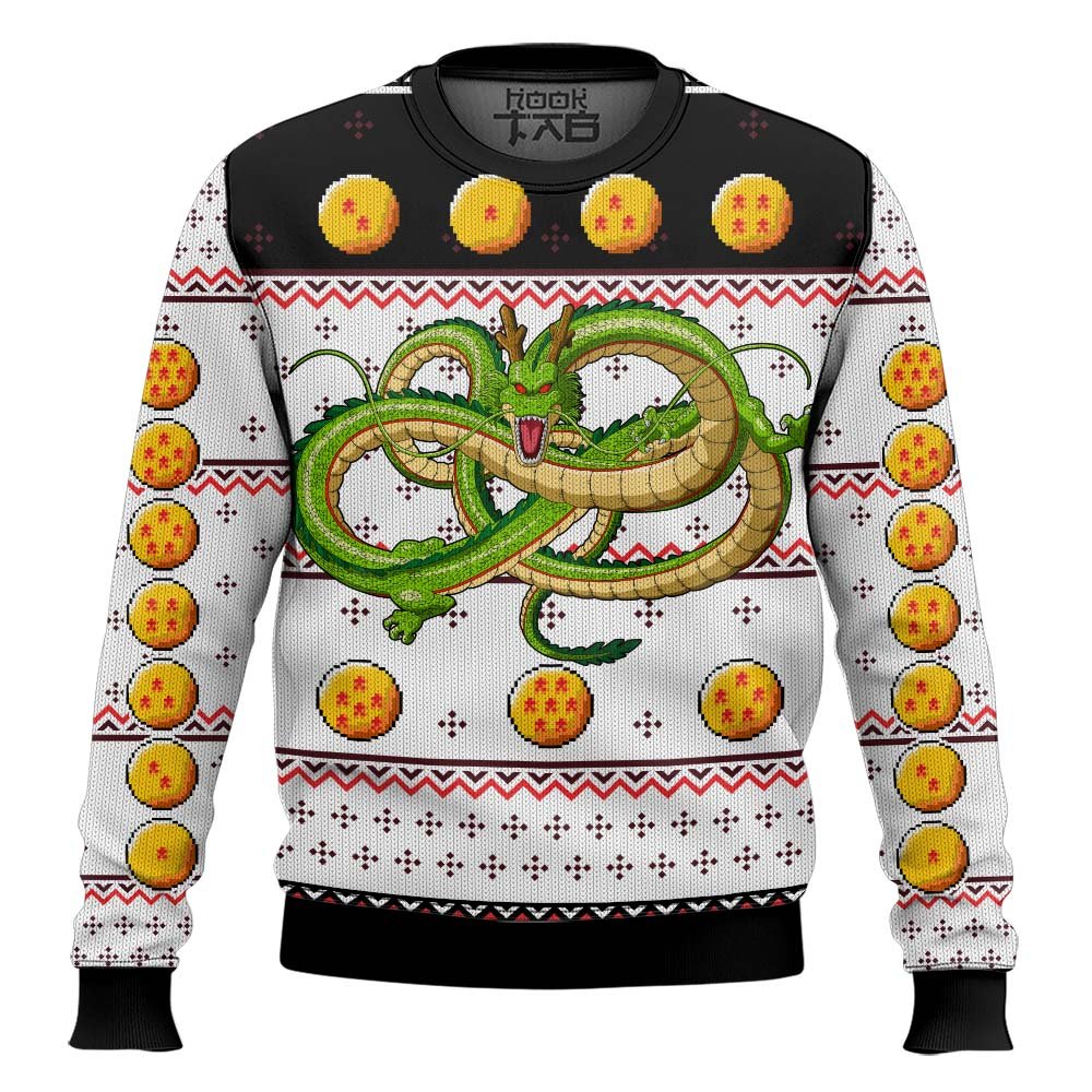 Phemestore Shenron Dragon Ball Ugly Christmas Sweater