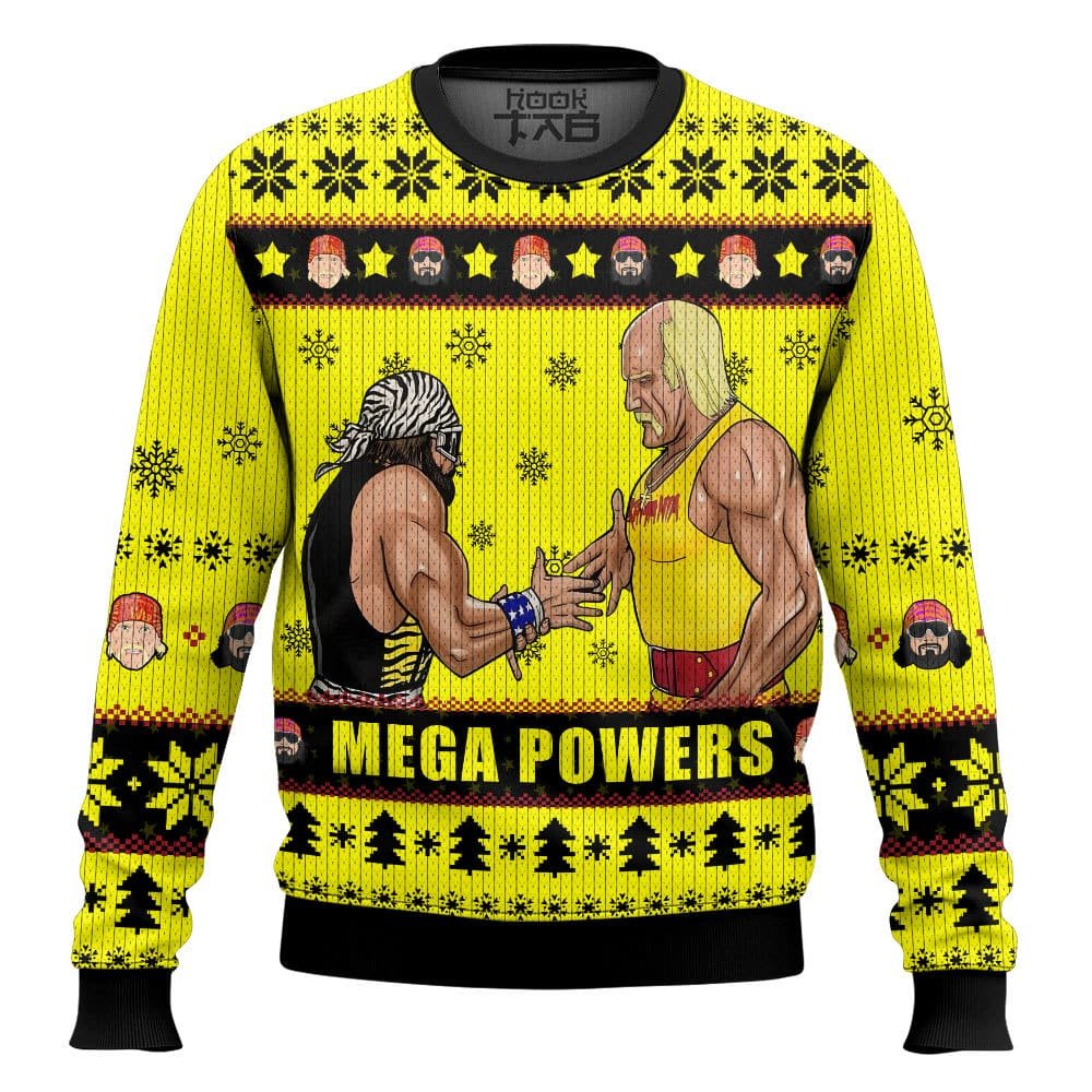Mega Powers Ugly Christmas Sweater